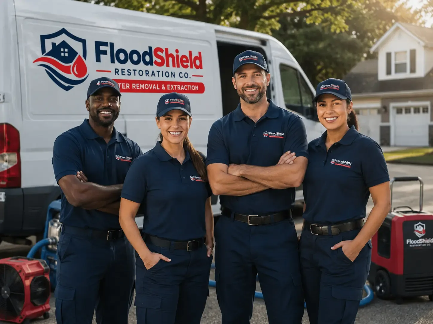Flood Damage Restoration company in Pearsall, TX